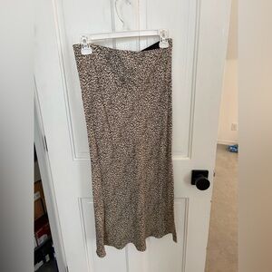 Jenni Kayne Animal Print Maxi Skirt